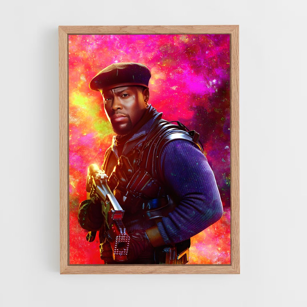 Poster L'Aventurier des Étoiles – affiche Borderlands (vue 4)